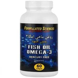 روغن ماهی امگا 3 بدون جیوه 60 عددی