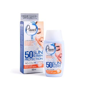 کرم ضد آفتاب پیکسل SPF50 پوست خشک (بی رنگ)