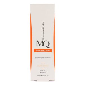 کرم ضد آفتاب نرمال SPF50 بژ روشن